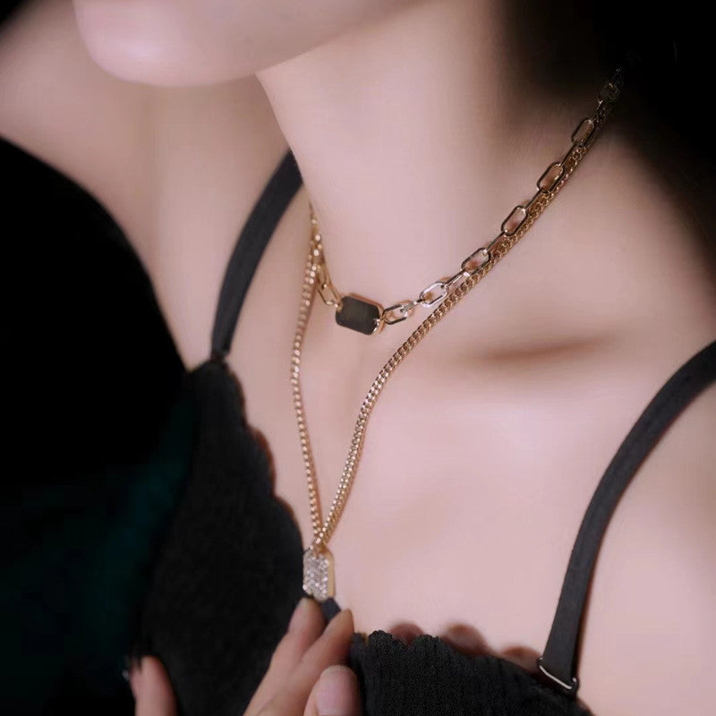 Women's Candy Tassel Light Luxury High-grade Clavicle Necklaces