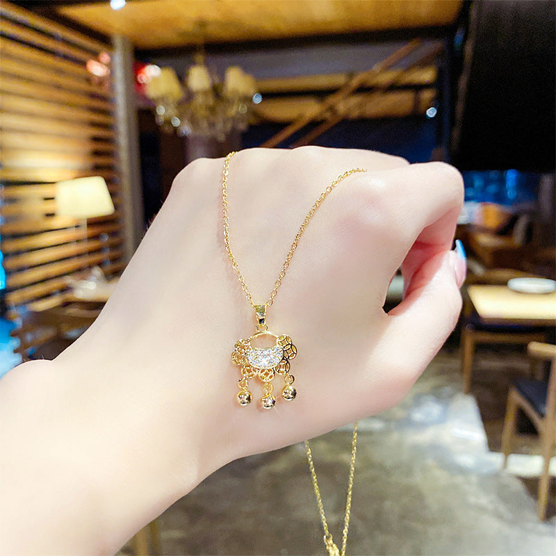 Women's Luxury Titanium Steel For Niche Design Necklaces