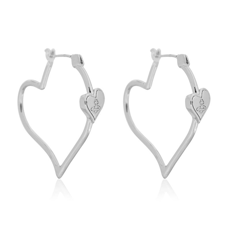 Women's Niche Design Saturn Love Eardrop Trendy Earrings