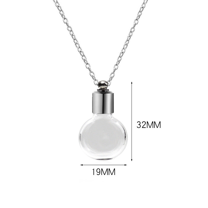 Bottle Twist Wire Can Be Opened Necklaces
