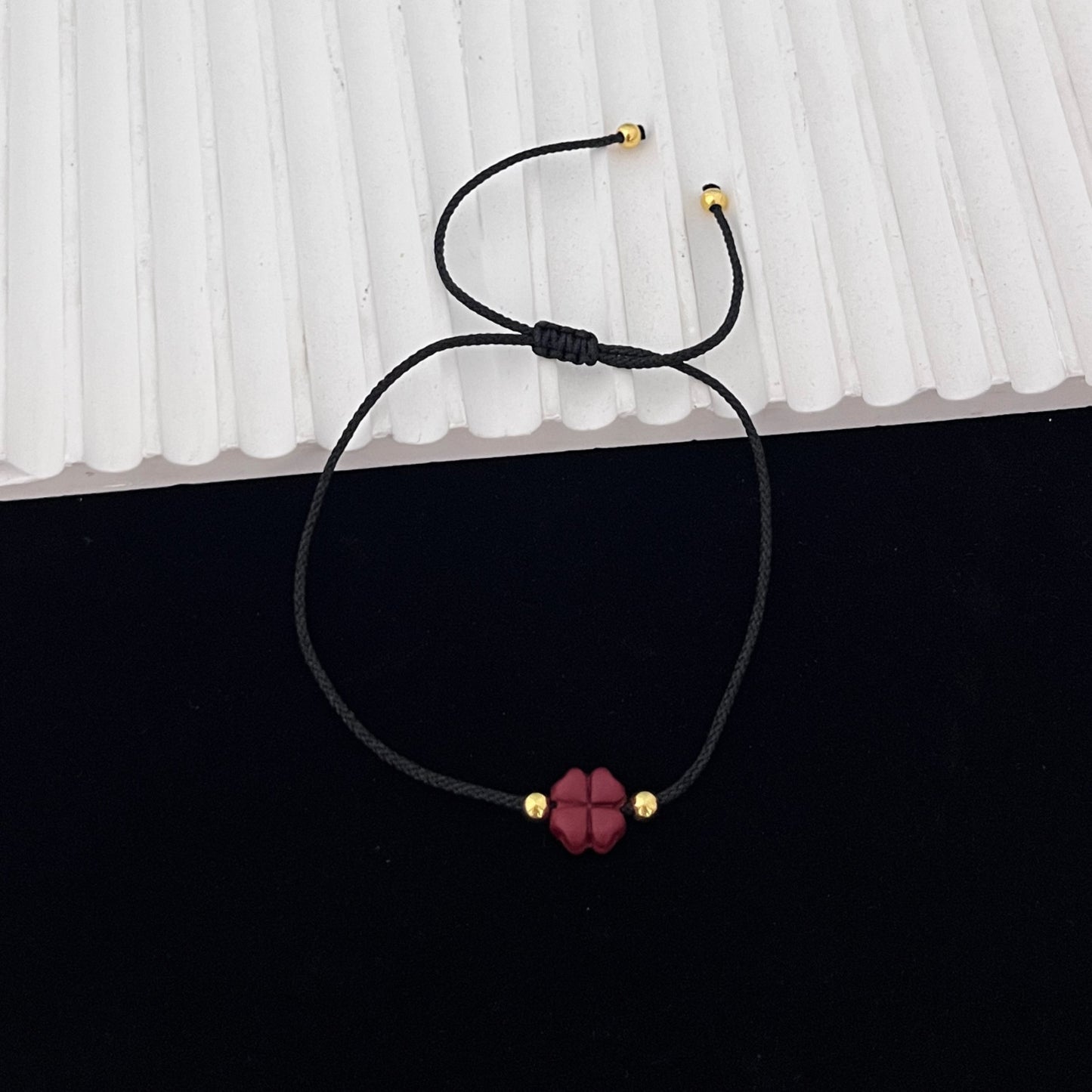 Red Rope Hand-woven Couple Minority Simple Bracelet