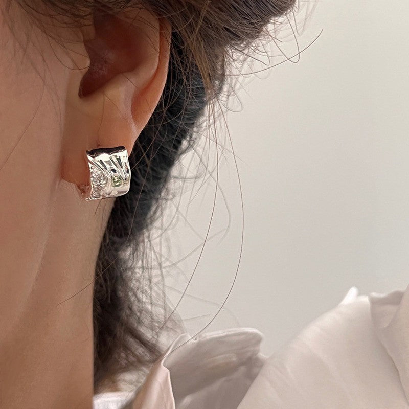 Circle Niche Design High-grade Cold Style Earrings