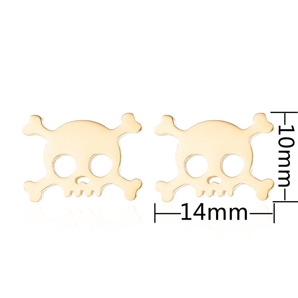 Ear Simple Fashion Halloween Pumpkin Ghost Earrings
