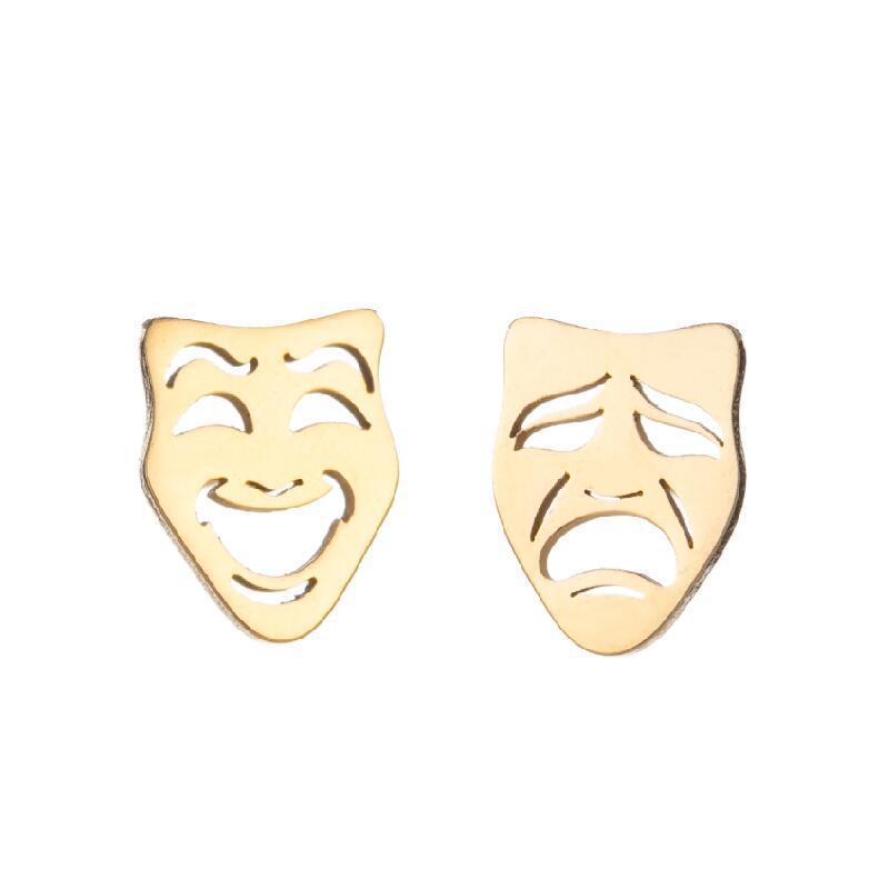 Ear Simple Fashion Halloween Pumpkin Ghost Earrings