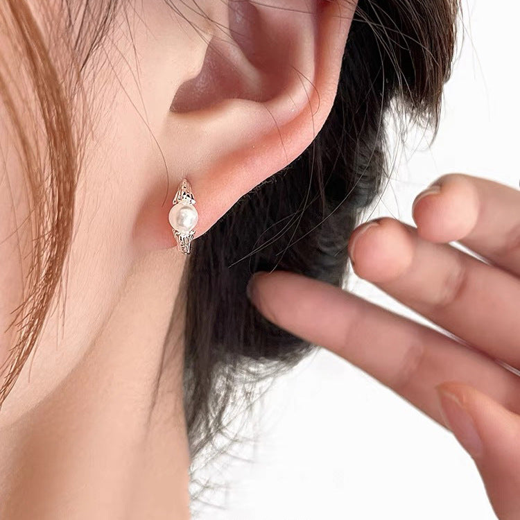 Circle Niche Design High-grade Cold Style Earrings