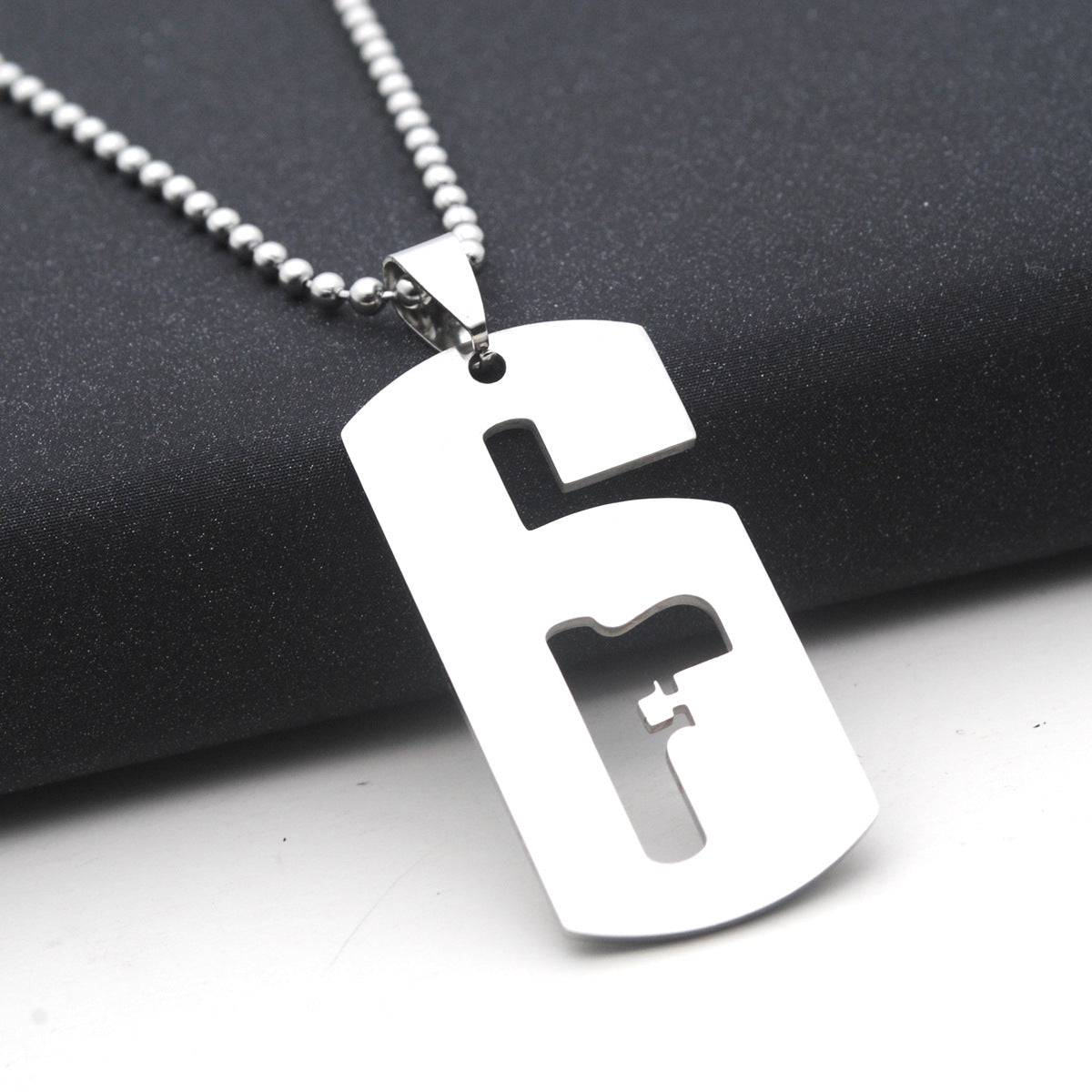 Men's Stainless Korean Style Long Fashion Sweater Pendants