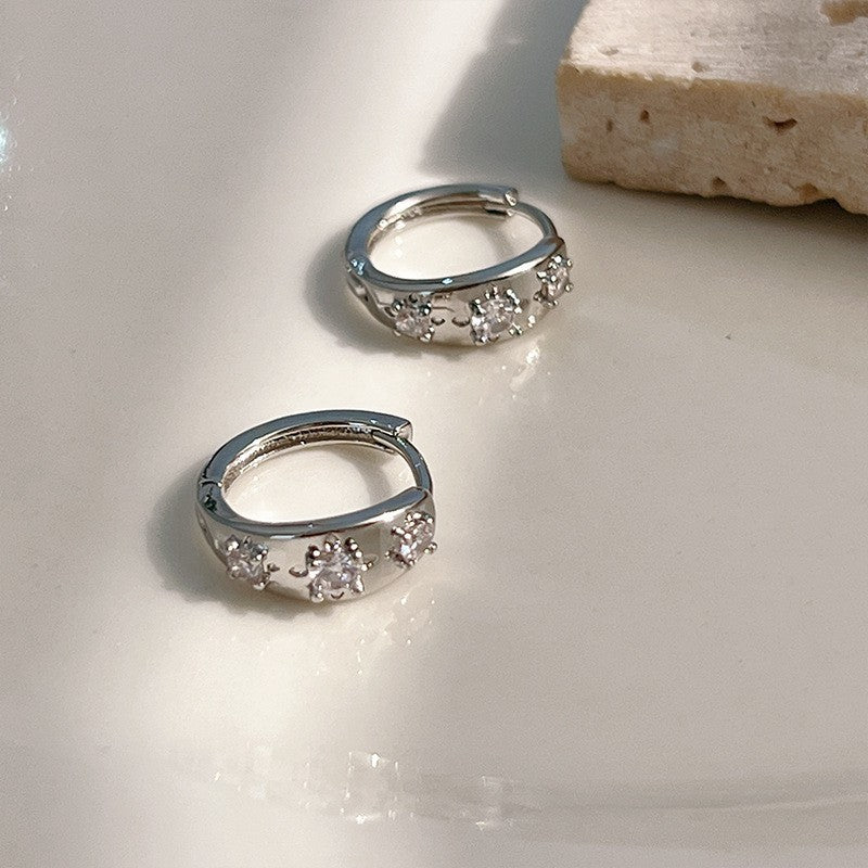 Circle Niche Design High-grade Cold Style Earrings