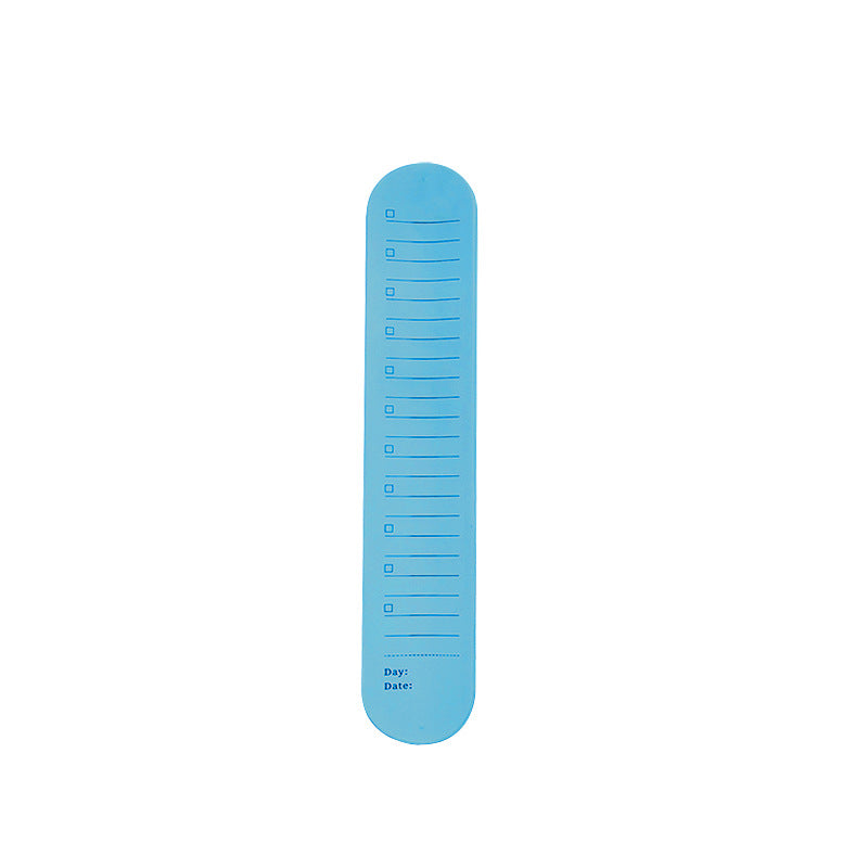 Erasable Memo Slap Notebook Notes Silicone Writing Rings