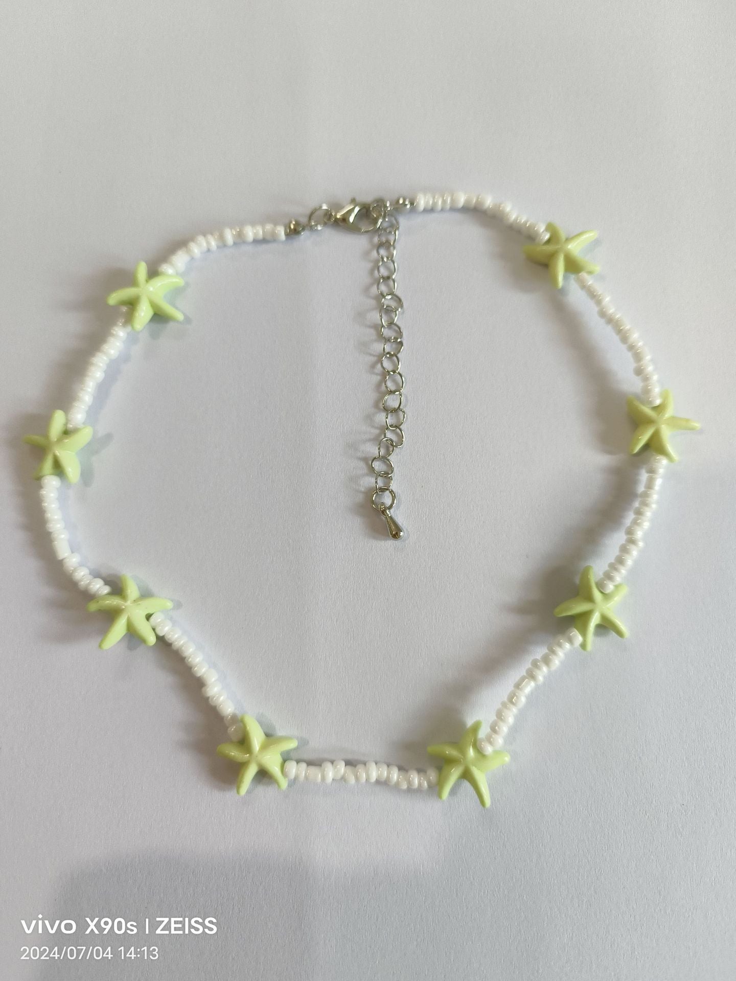 Personalized Starfish Beads Stringed Female Bohemian Beach Necklaces