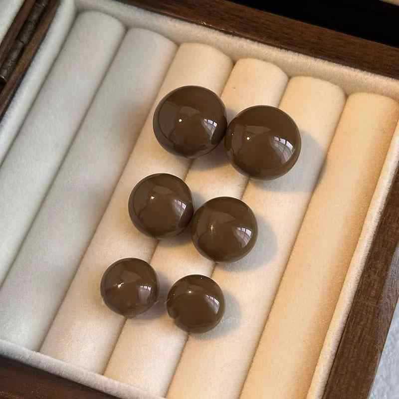 Women's High-grade Steamed Bread Bead For Simple Earrings