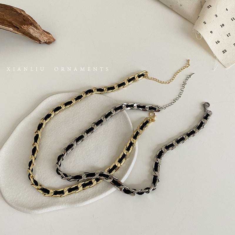 Women's For Light Luxury Minority Premium Black Necklaces