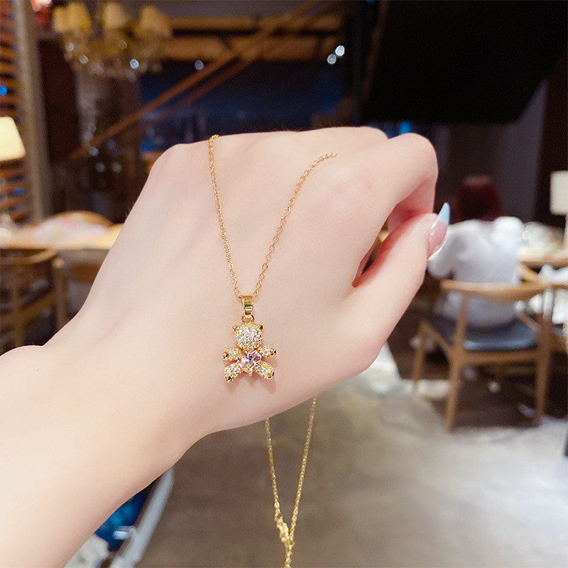 Women's Luxury Titanium Steel For Niche Design Necklaces