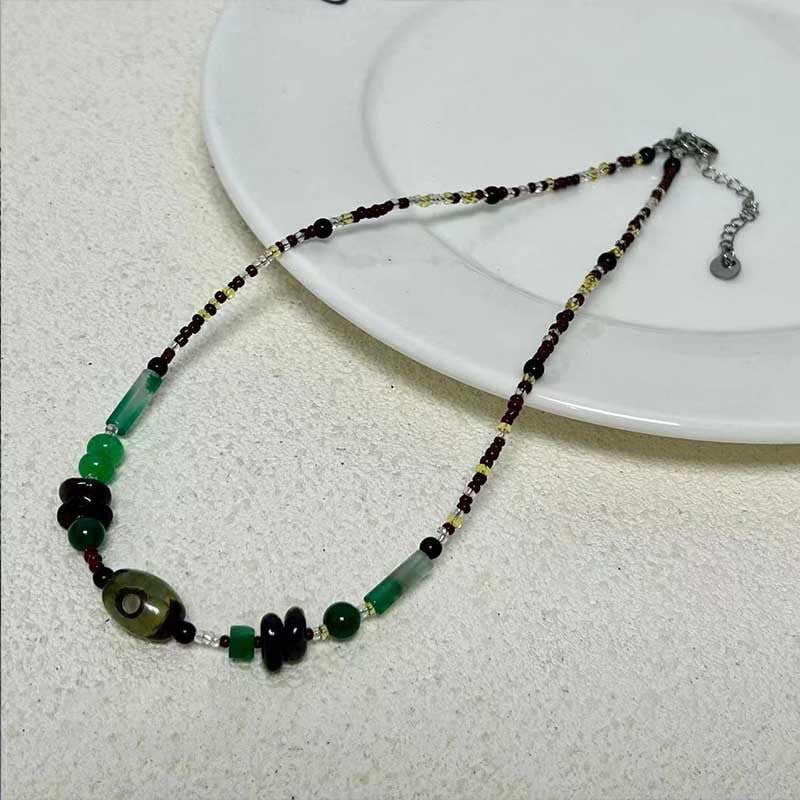 Women's Beaded For Design High-grade Butterfly Clavicle Necklaces