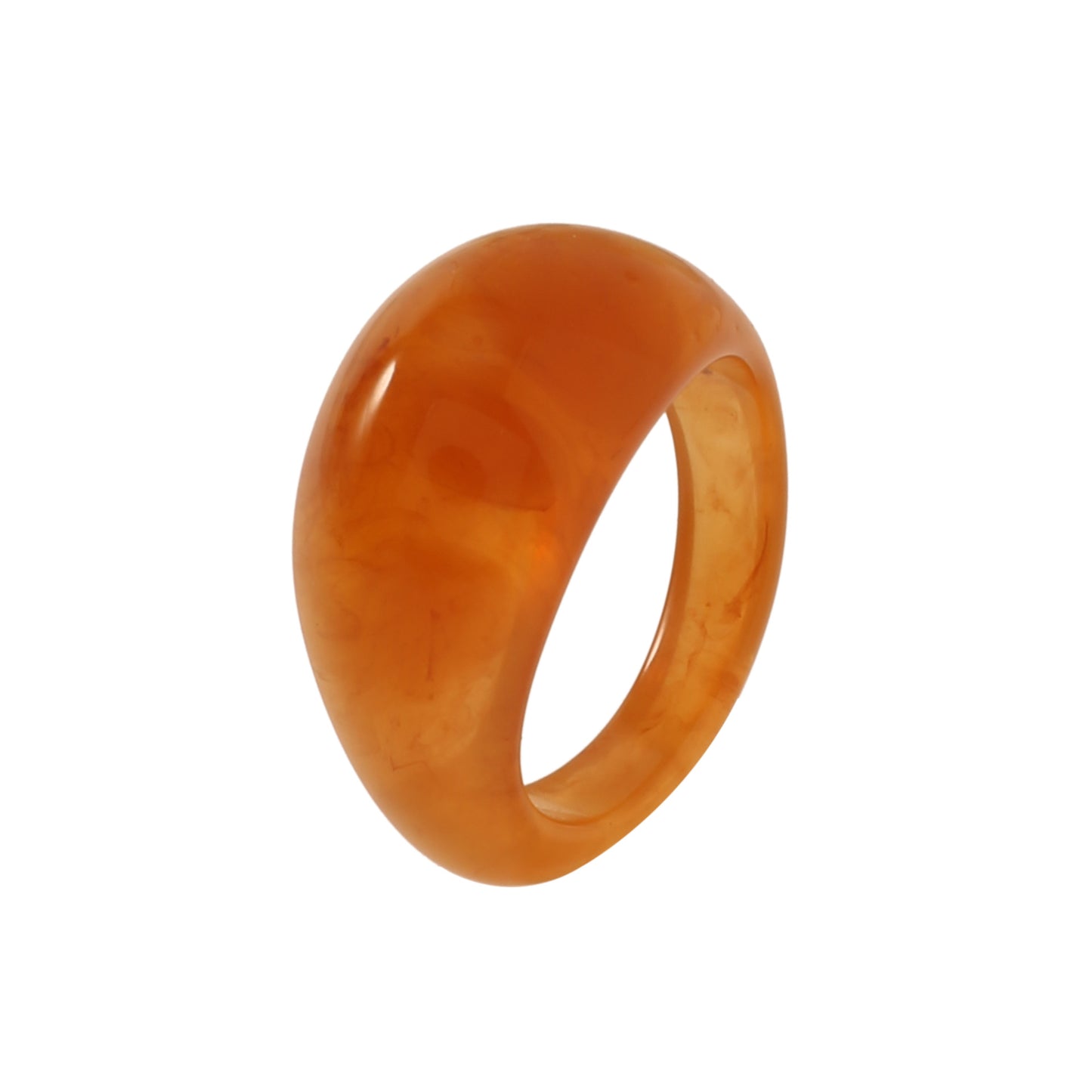 Vintage Geometric Colorful Resin Couple Fashion Rings