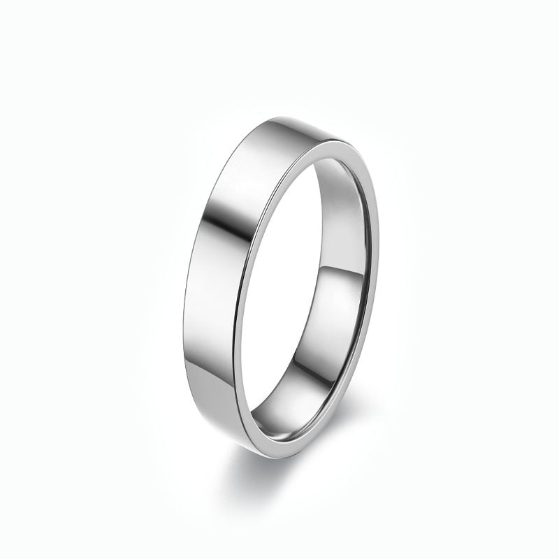 Titanium Steel No Fading Throw Can Rings