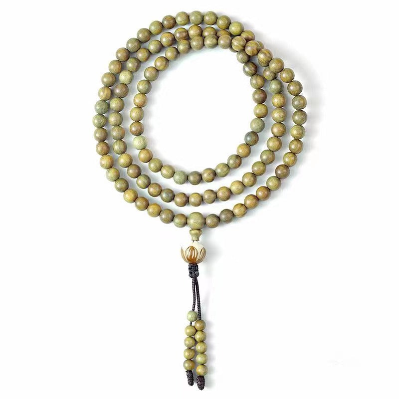 Women's & Men's Argentina Rosary Sandalwood Buddha Beads Lotus Bracelets