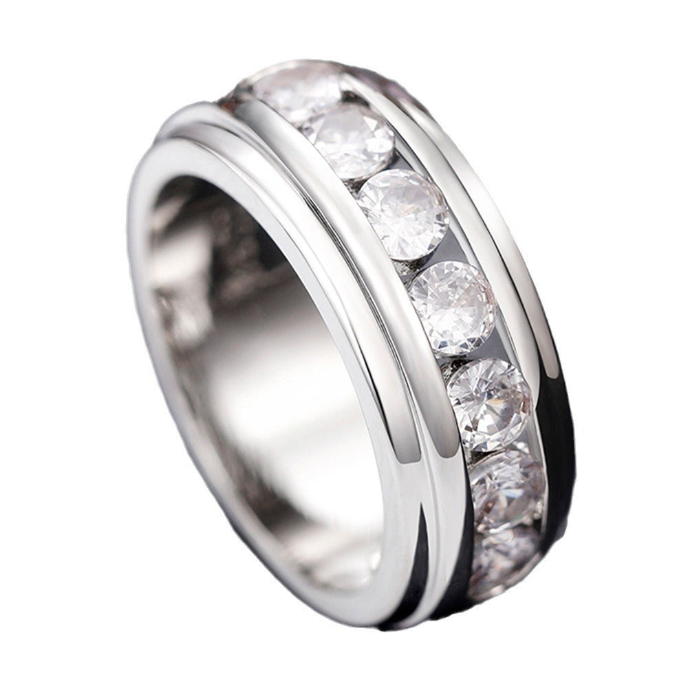 Women's & Men's Hip Hop Luxury Zircon Fashion Rings