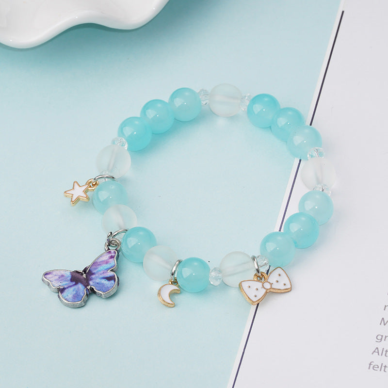 Korean Style Graceful Cute Crystal String Bracelet