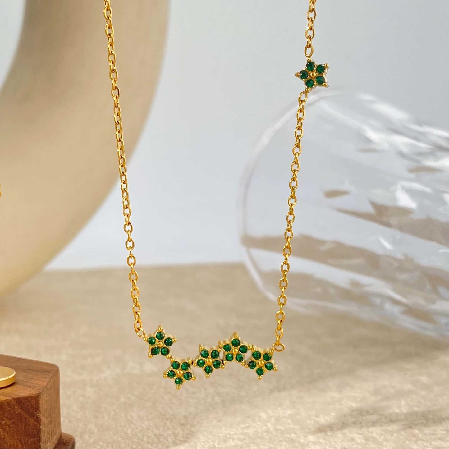 Spring Fashion Trendy Design Long Clavicle Necklace