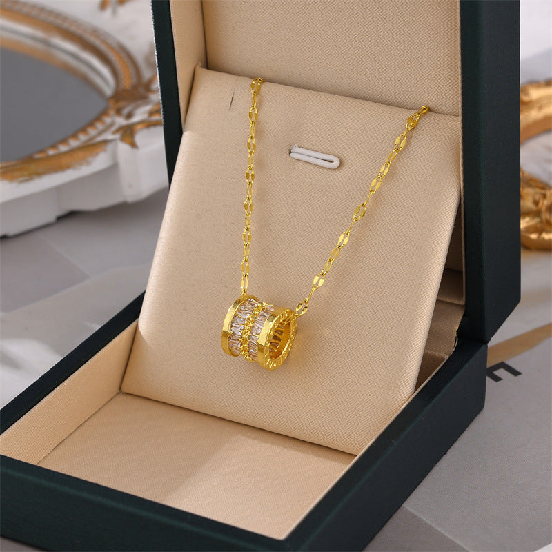 Women's Titanium Steel Ornament Simple Fashion Personality Necklaces