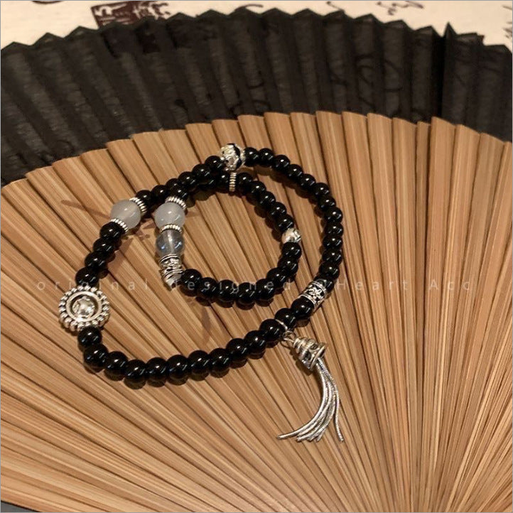 Peace Vintage Beaded Ancient Design Cool National Girlfriends Simple Bracelet