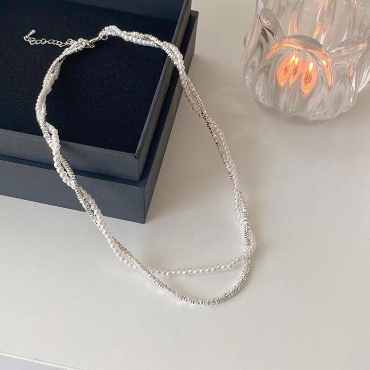 Broken Sier Series Set Alloy Color Necklaces