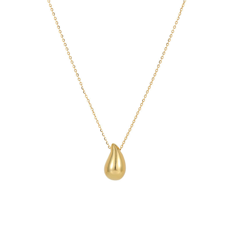 Women's Sier Gold Water Drop Under Banyan Tree Pendants