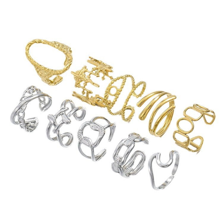 Opening Index Finger Personalized Cold Style Rings