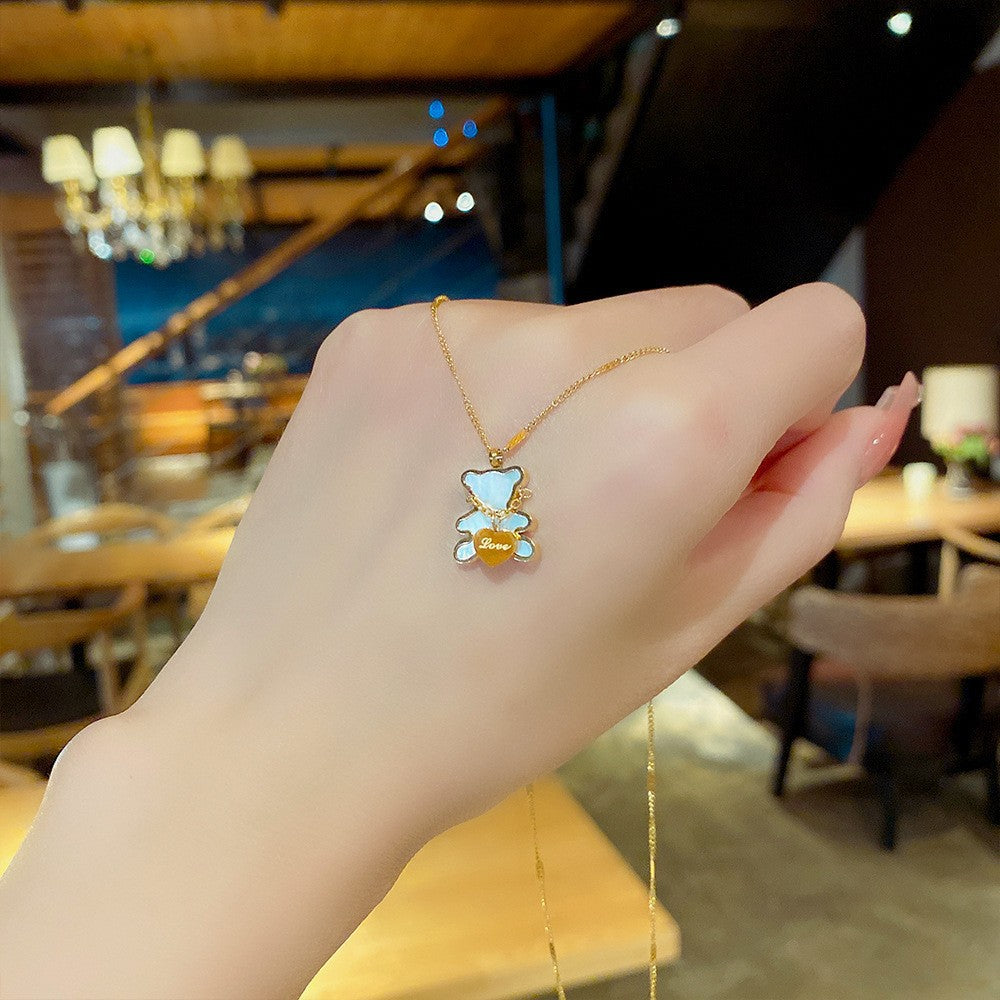 Women's Luxury Titanium Steel For Niche Design Necklaces