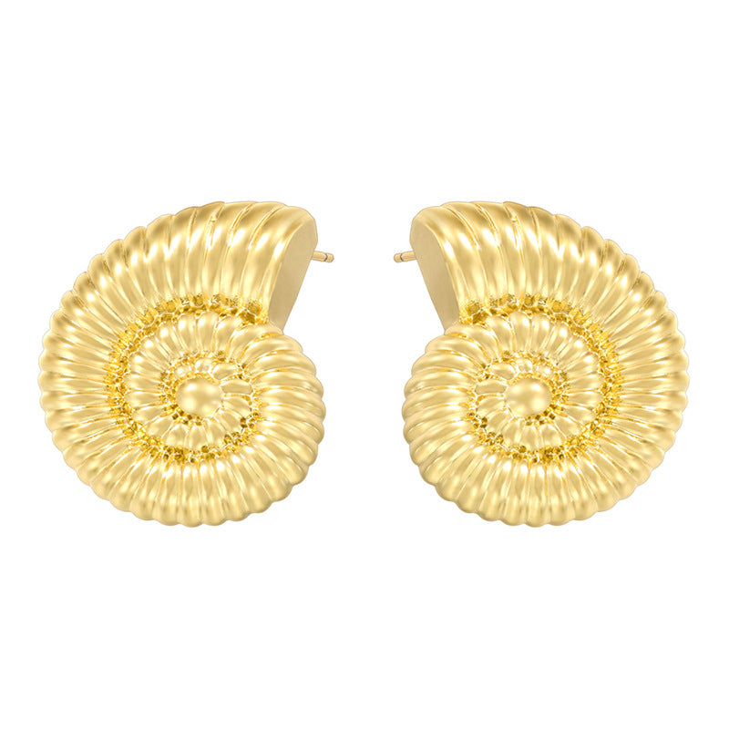 Temperament Entry Lux Copper Inlaid Color Diamond Earrings