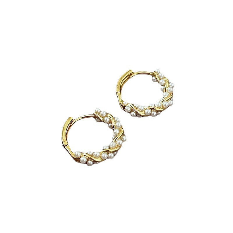 Niche Temperament Simple Retro Affordable Luxury Earrings