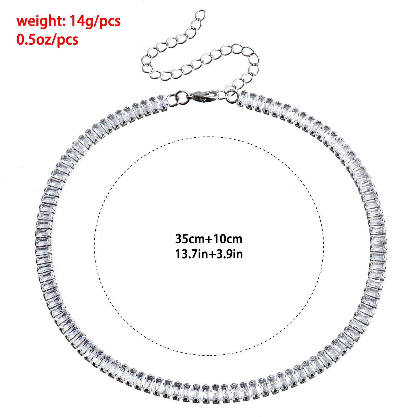 Women's Ornament Creative High-grade Crystal Zirconium For Necklaces