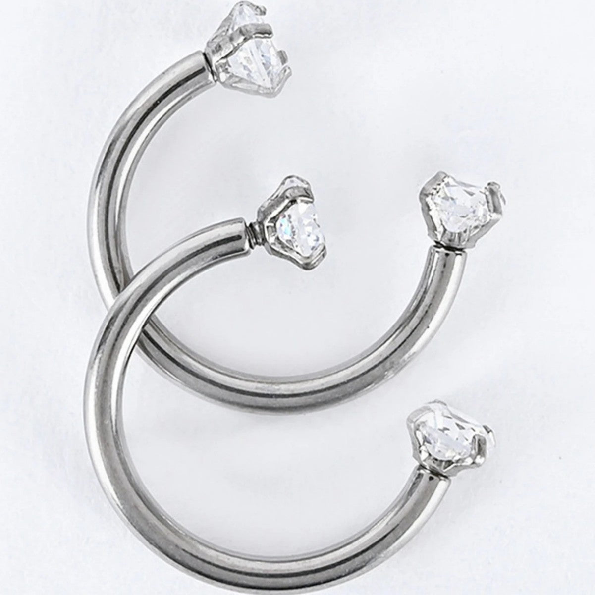 Nasal Septum Type Nose Spiral Pattern Ear Earrings