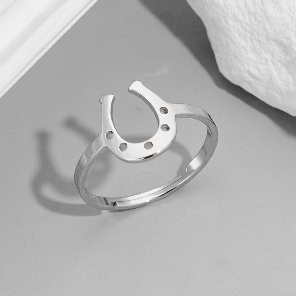 Fashion Couple Stainless Steel Spider Web Butterfly Bird Rings