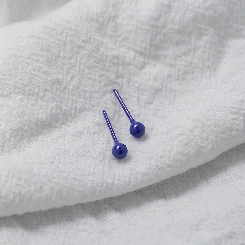 Ear Female Ceramic Bar Not Allergic Sleeping No Need Stud Earrings