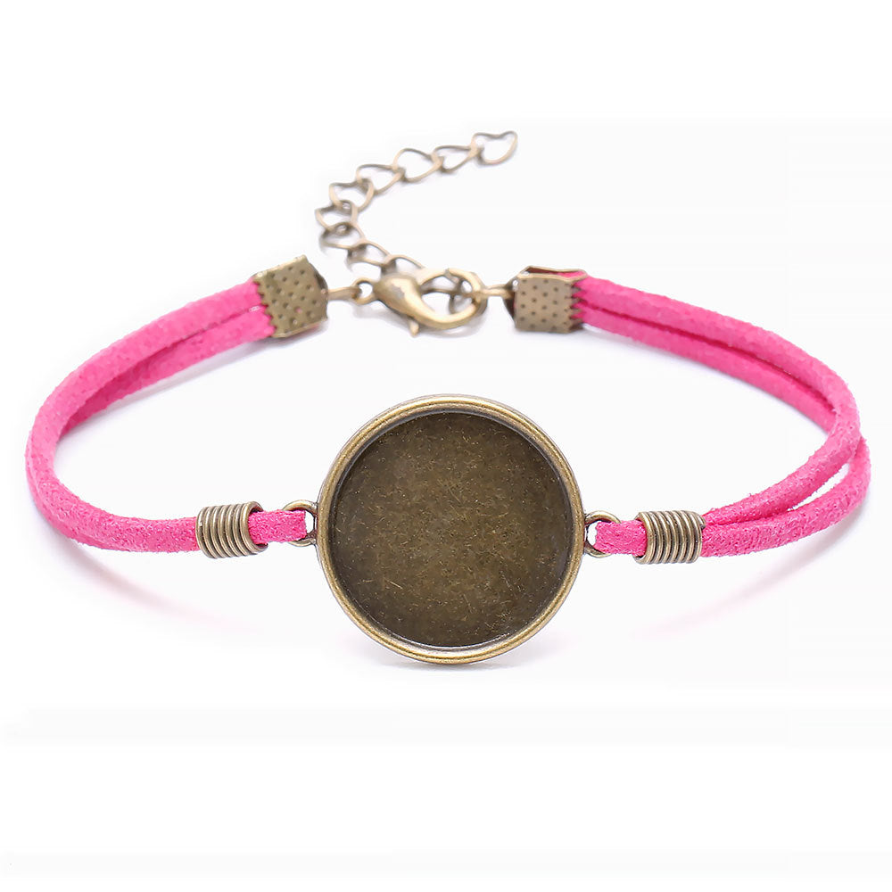 Women's & Men's Veet Base Support Time Stone Couple Bracelets