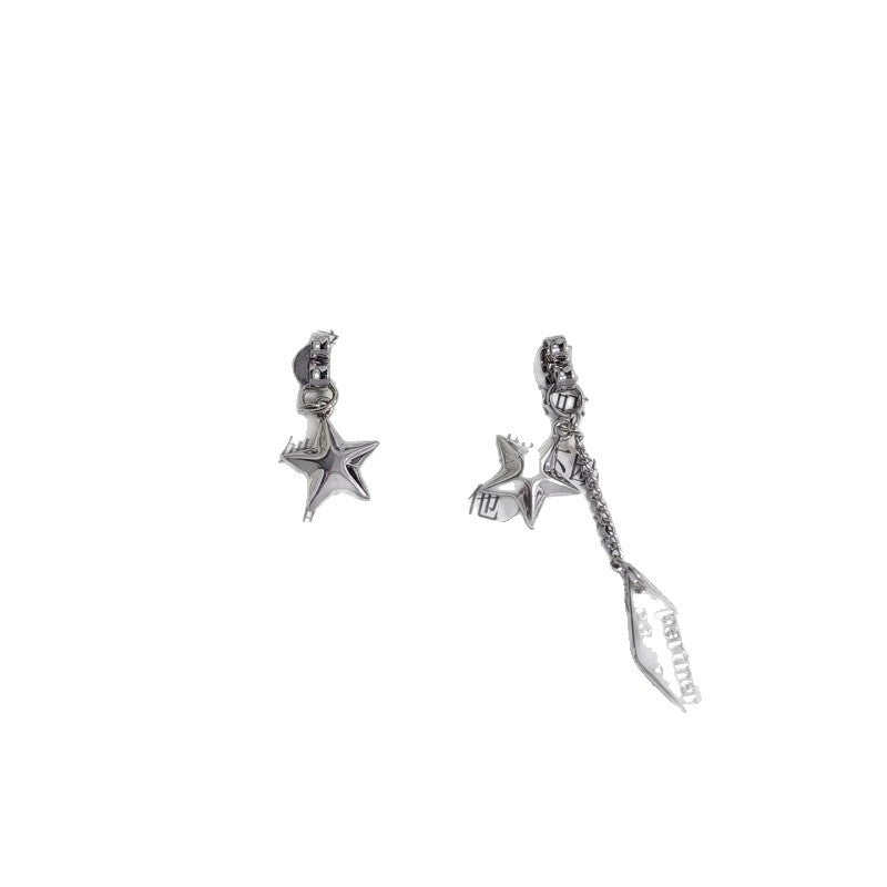 Women's Feeling Asymmetric Tassel Exquisite Unique Temperament Rings