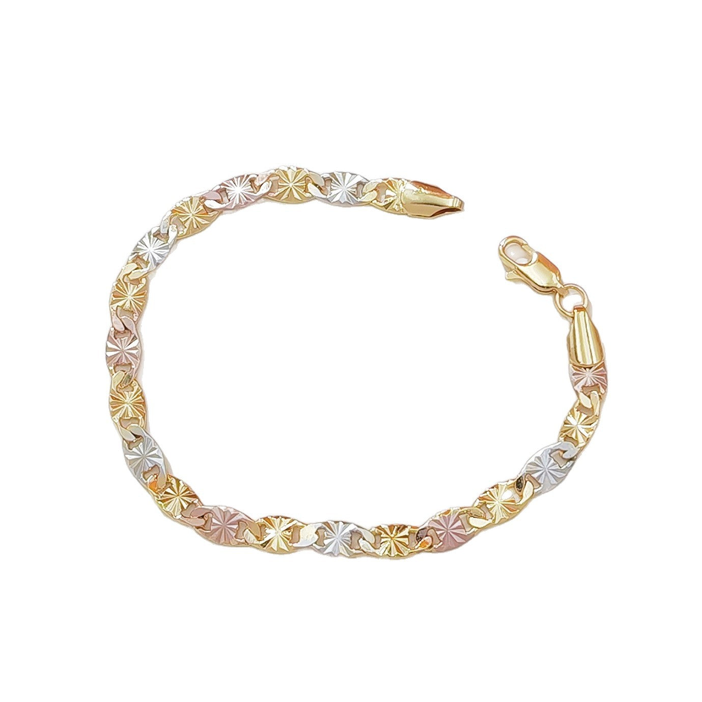 Chain Exquisite Flash Surface Carven Design Light Luxury High Sense Bracelets