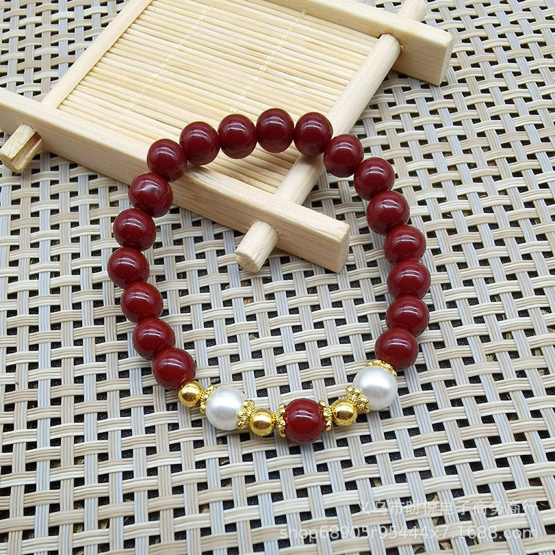 Card Buddha Beads Lucky Female Girlfriends Stall Scenic Spot Live Bracelet
