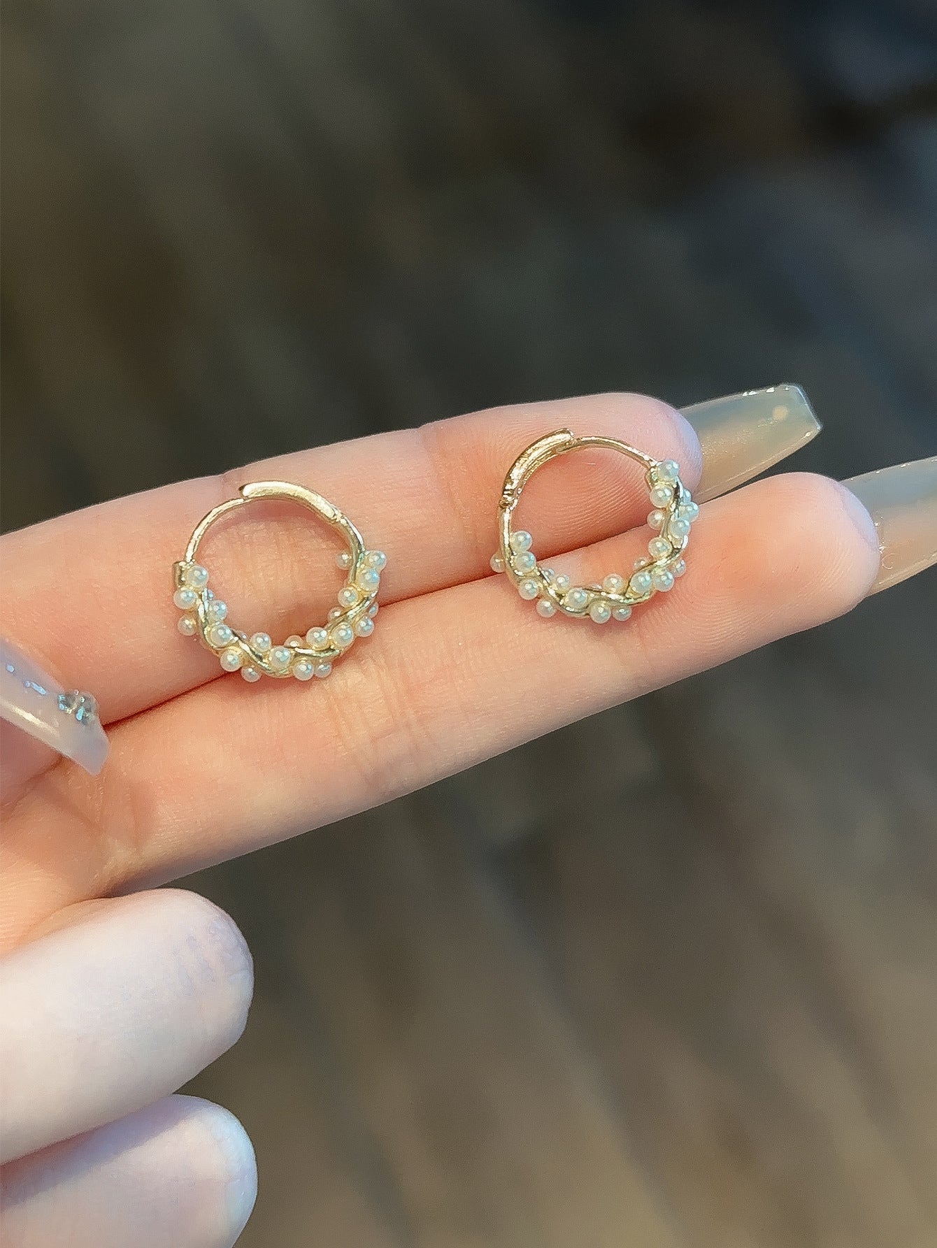 Niche Temperament Simple Retro Affordable Luxury Earrings