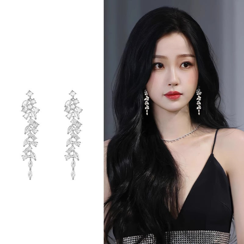 Women's High Sense Niche Temperament Retro Sier Earrings