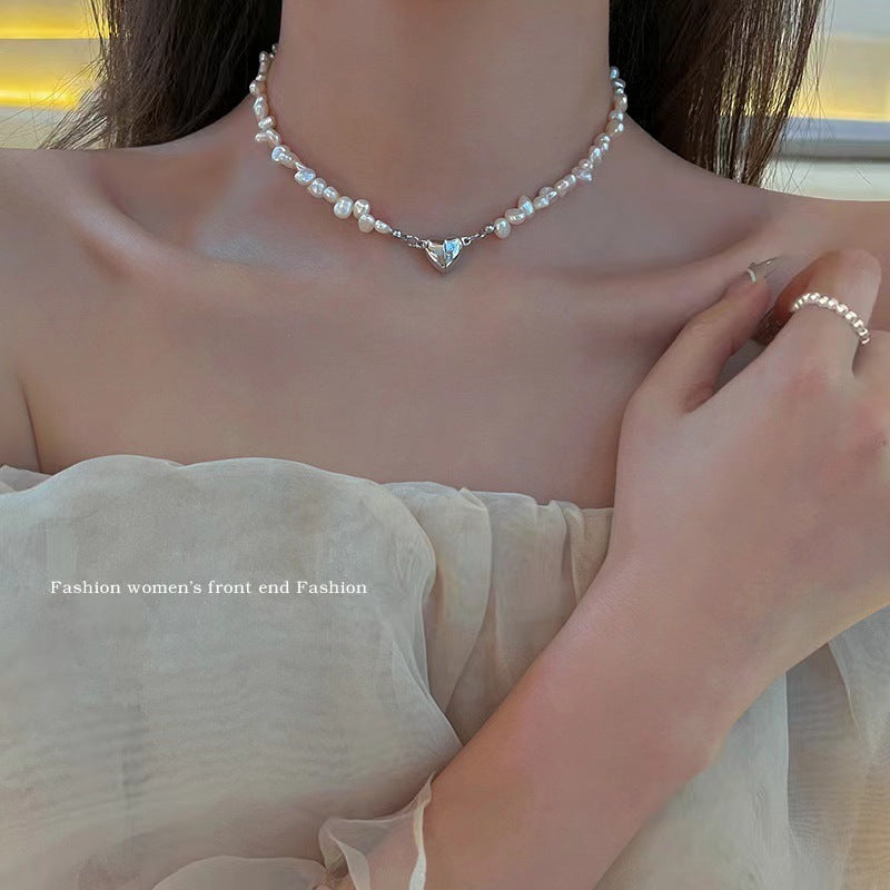 Light Luxury Bow Pearl High-grade Design Necklaces