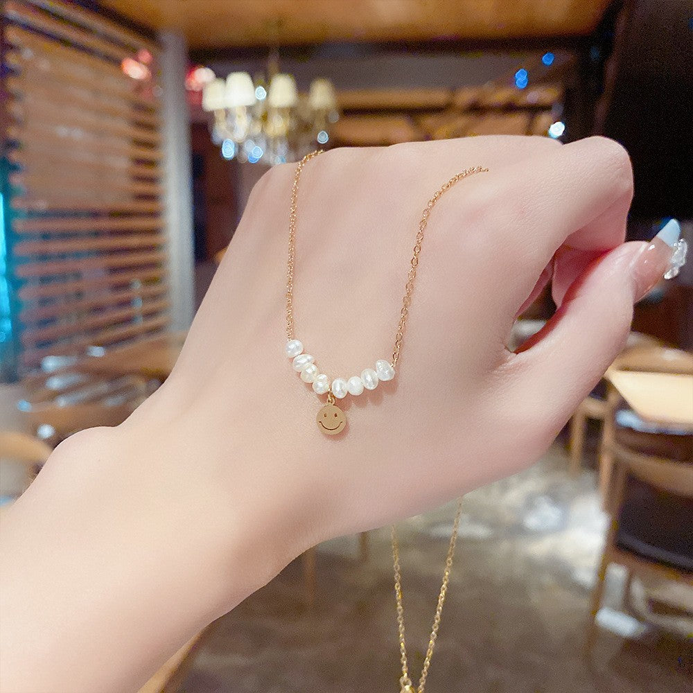 Women's Luxury Titanium Steel For Niche Design Necklaces