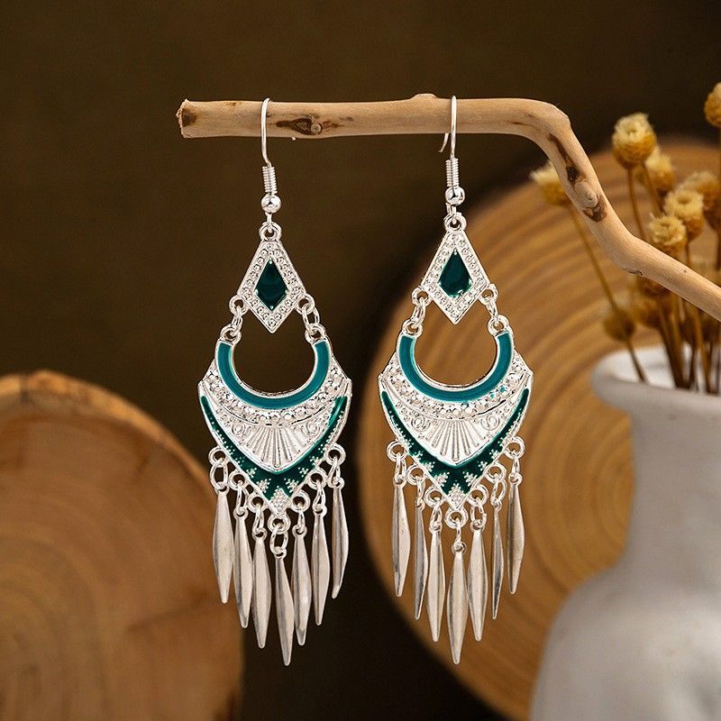 Miao Sier Ethnic Totem Phoenix Bell Rings