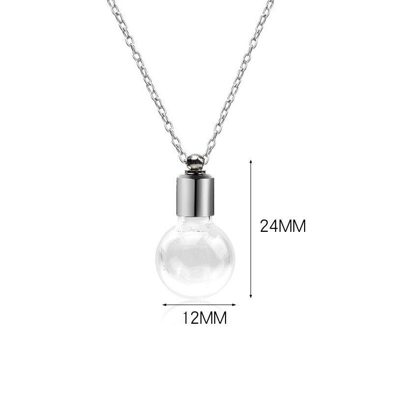 Bottle Twist Wire Can Be Opened Necklaces