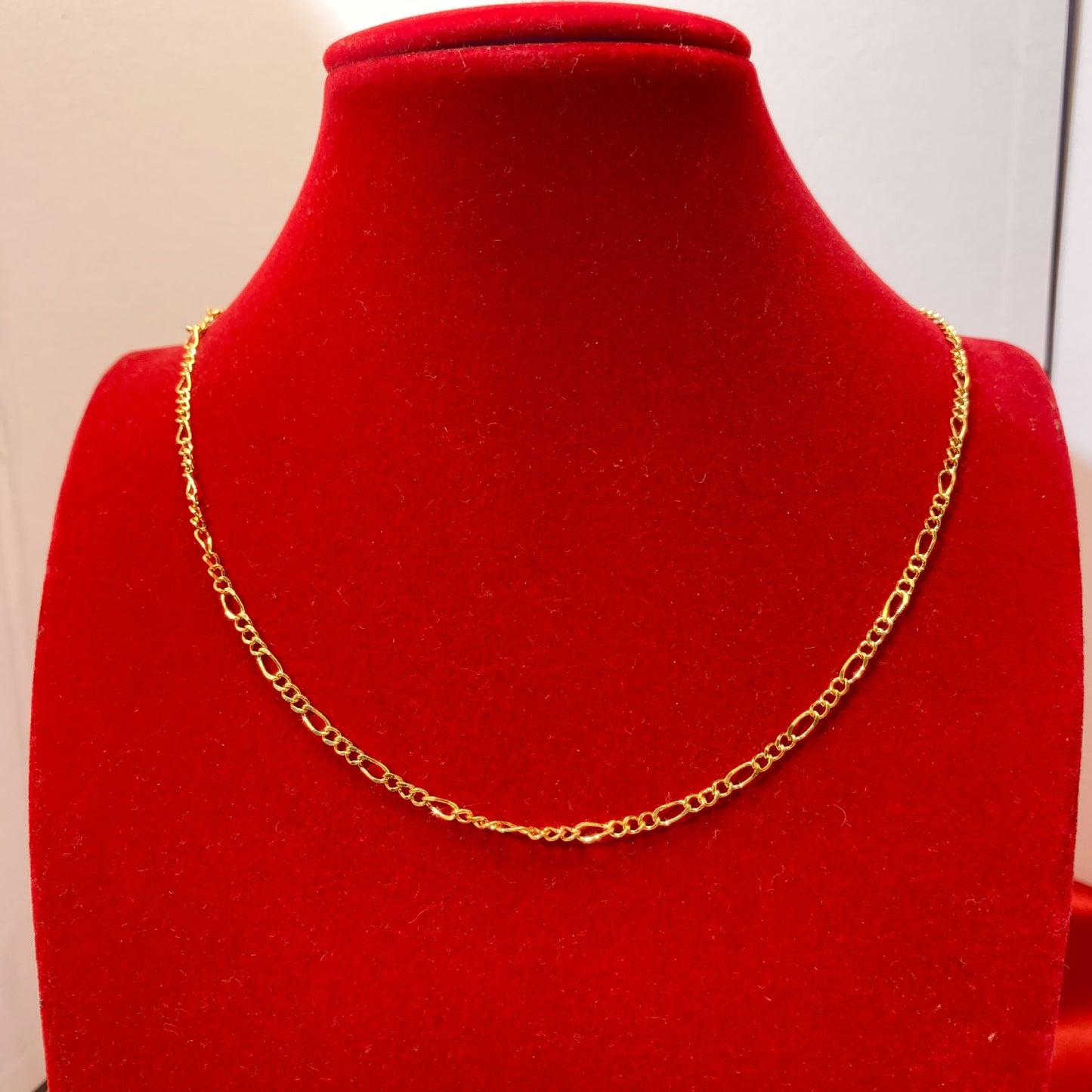 Women's Alluvial Gold Fine Vacuum Electroplated Ball Necklaces