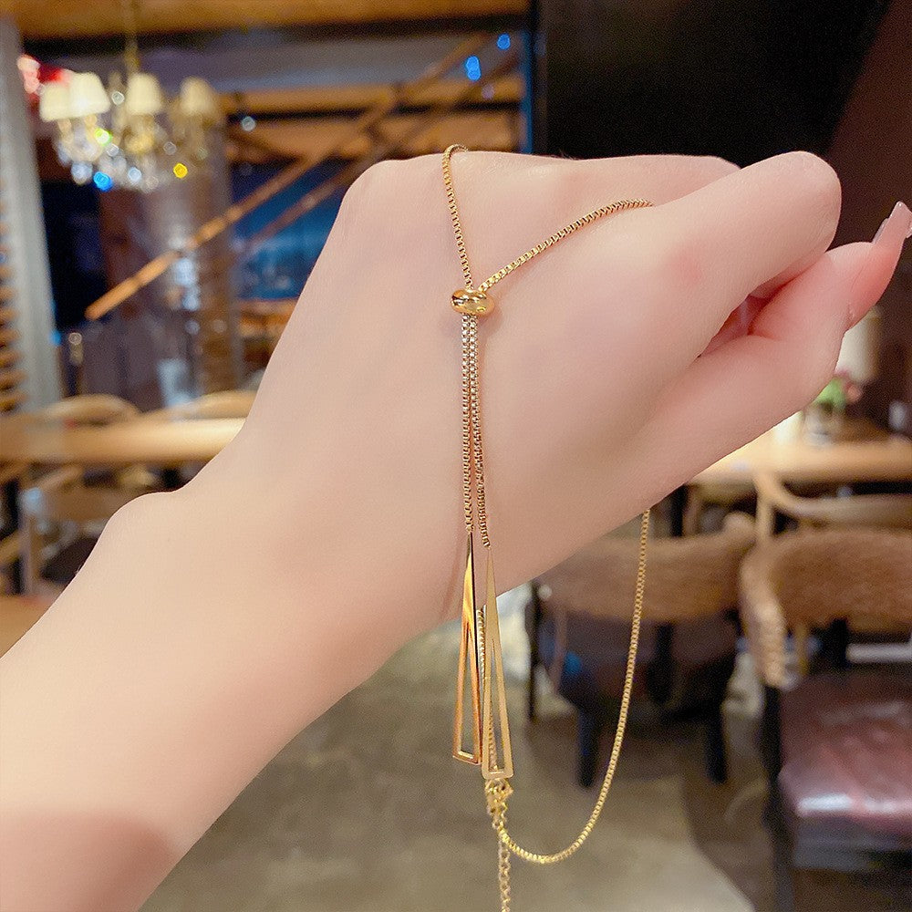 Women's Luxury Titanium Steel For Niche Design Necklaces
