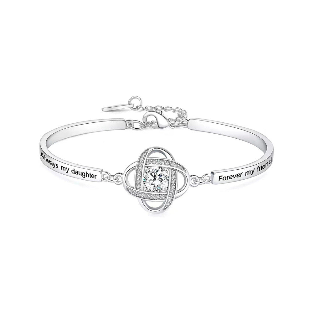 Casual Graceful Women's Clover Lettering For Bracelets