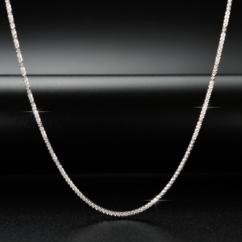 Women's For Niche Design Clavicle Chain Argent Necklaces