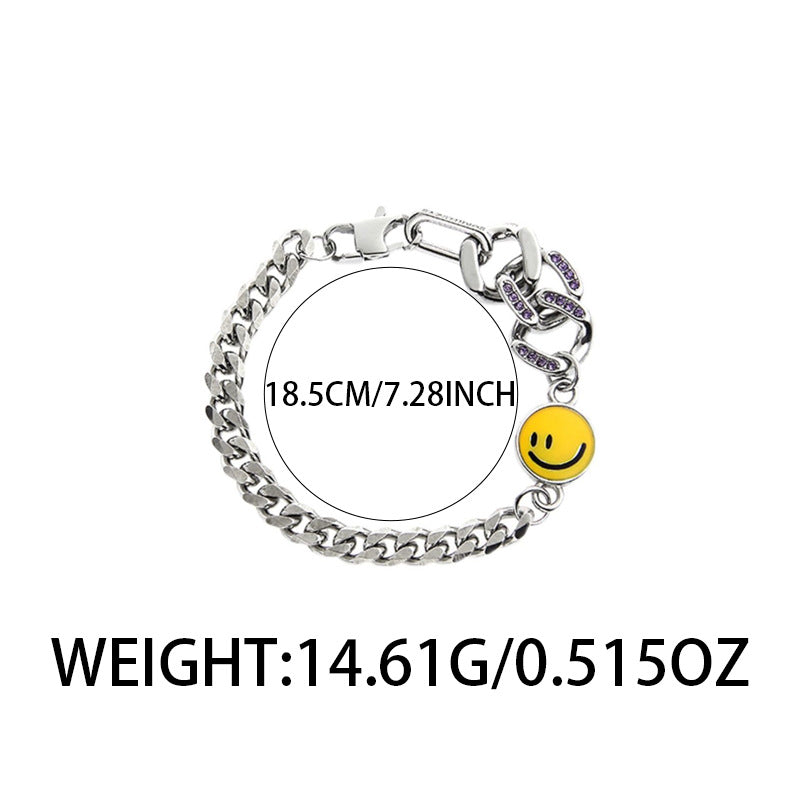 Men's & Women's Face High Sense Summer Niche Design Versatile Bracelet